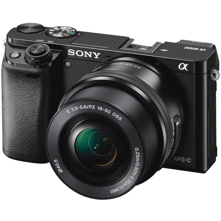 Sony A6000 + 16-50mm kit - Sony از سیلور کم در وضعیت good