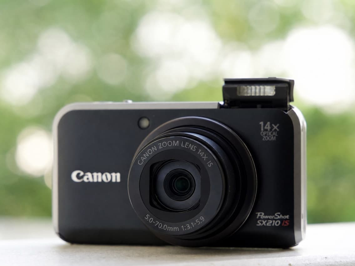 Canon SX210 HS - Canon از سیلور کم در وضعیت good