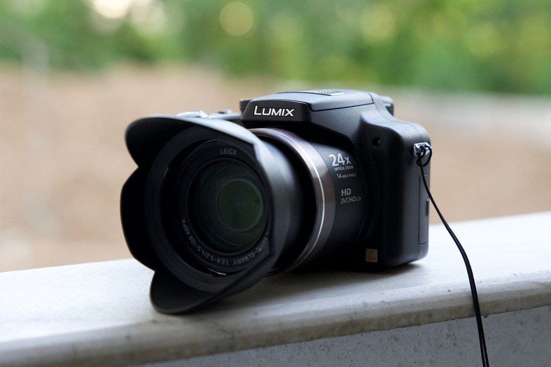 Panasonic Lumix DMC-FZ40 - Panasonic از سیلور کم در وضعیت excellent