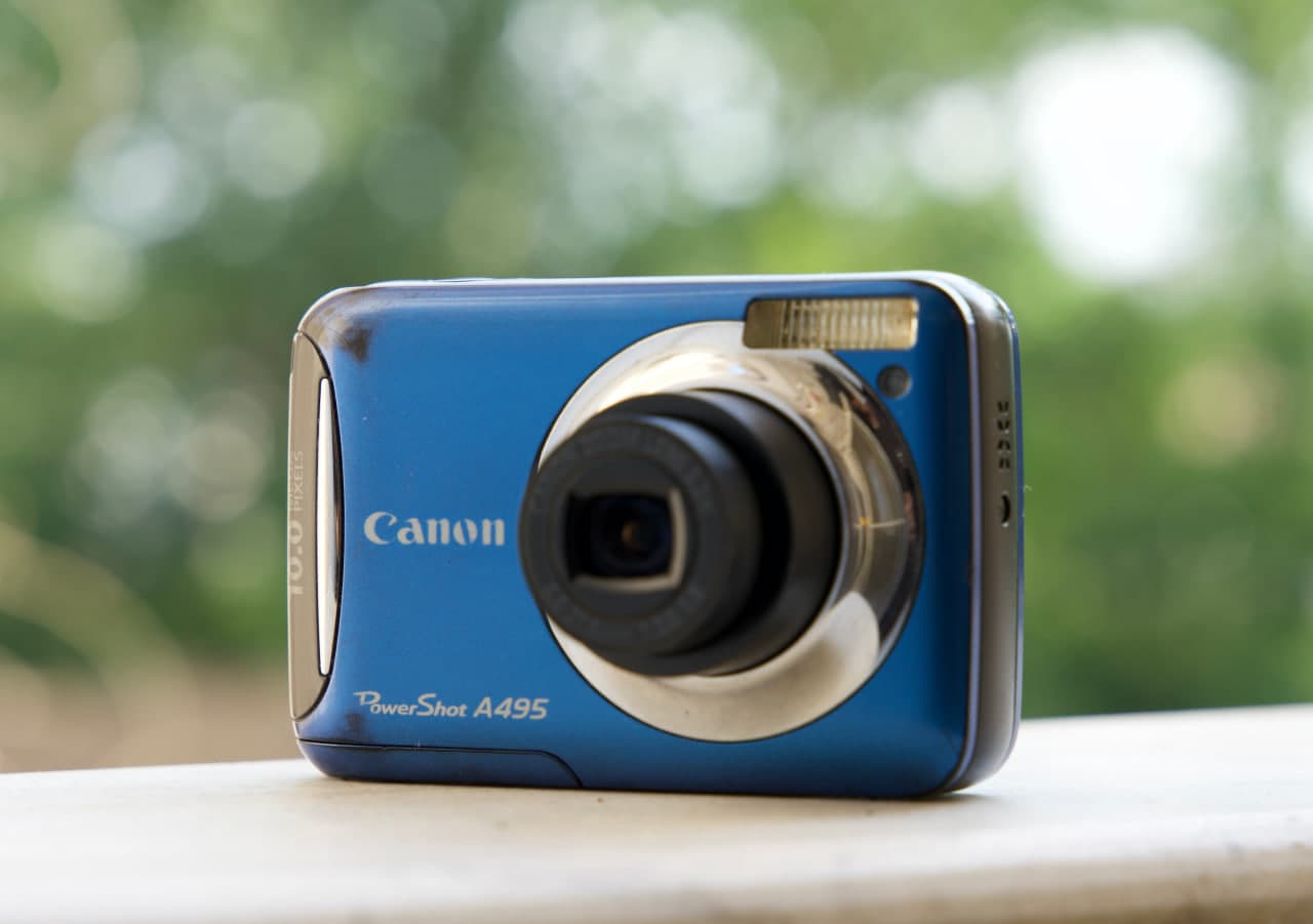 Canon A495 - Canon از سیلور کم در وضعیت fair